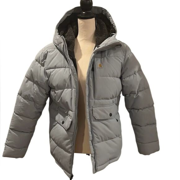 Carhartt Montana Relaxed Fit Insulated Hooded Jacket - Picture 7 of 12